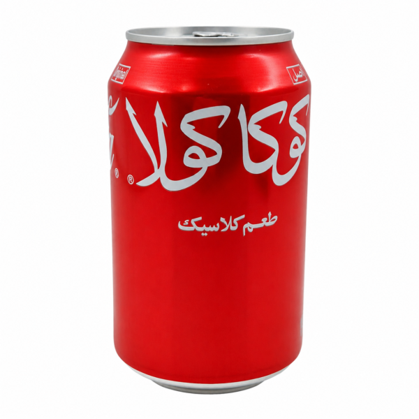 نوشابه کوکاکولا قوطی فلزی کلاسیک - ۳۳۰ میلی‌لیتری