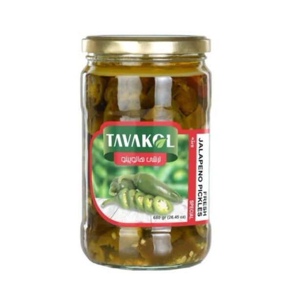 ترشی هالوپینو توکل - ۶۸۰ گرم